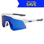 100 Speedcraft XS Matte White Sunglasses